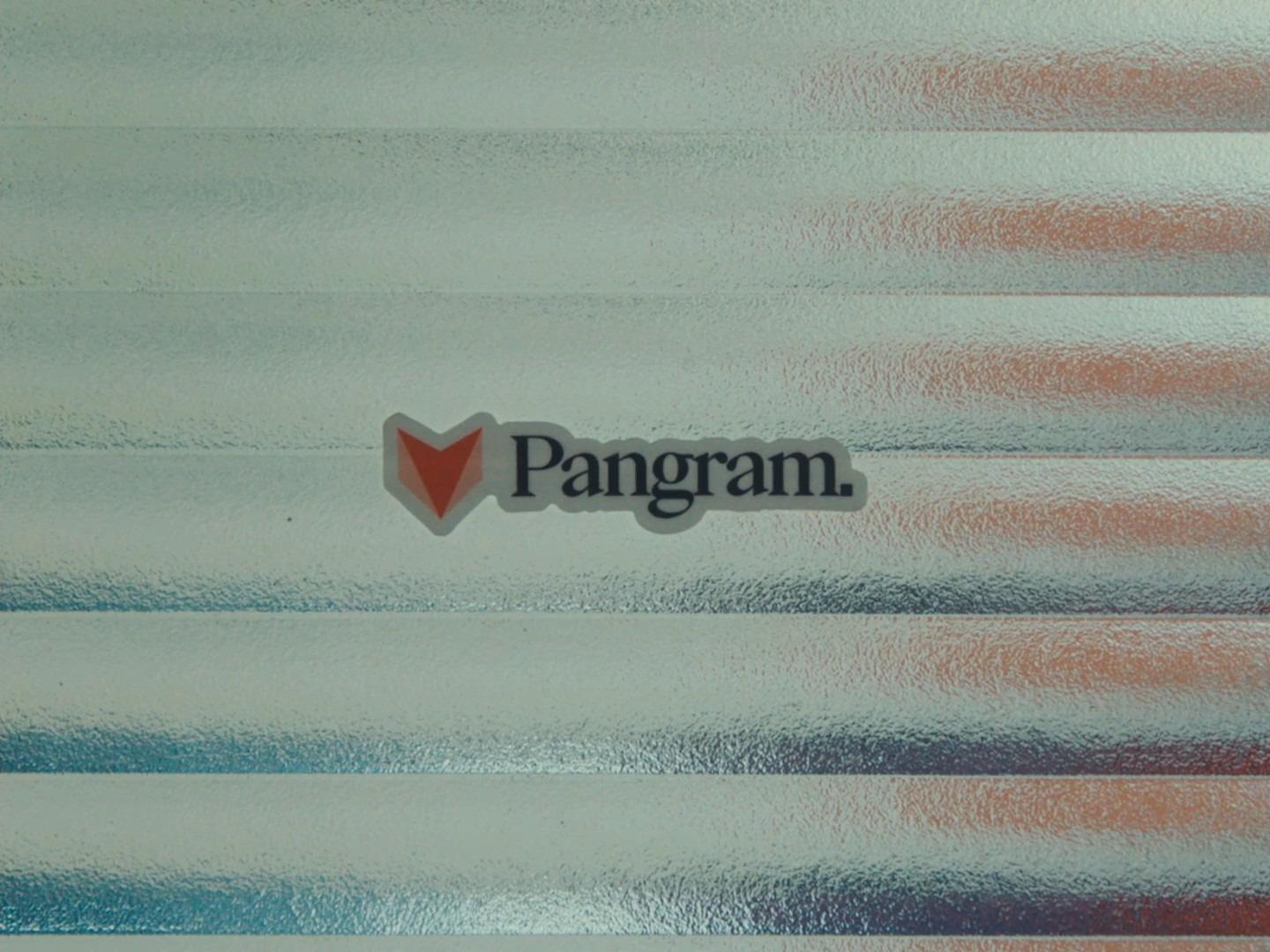Still from the Pangram video