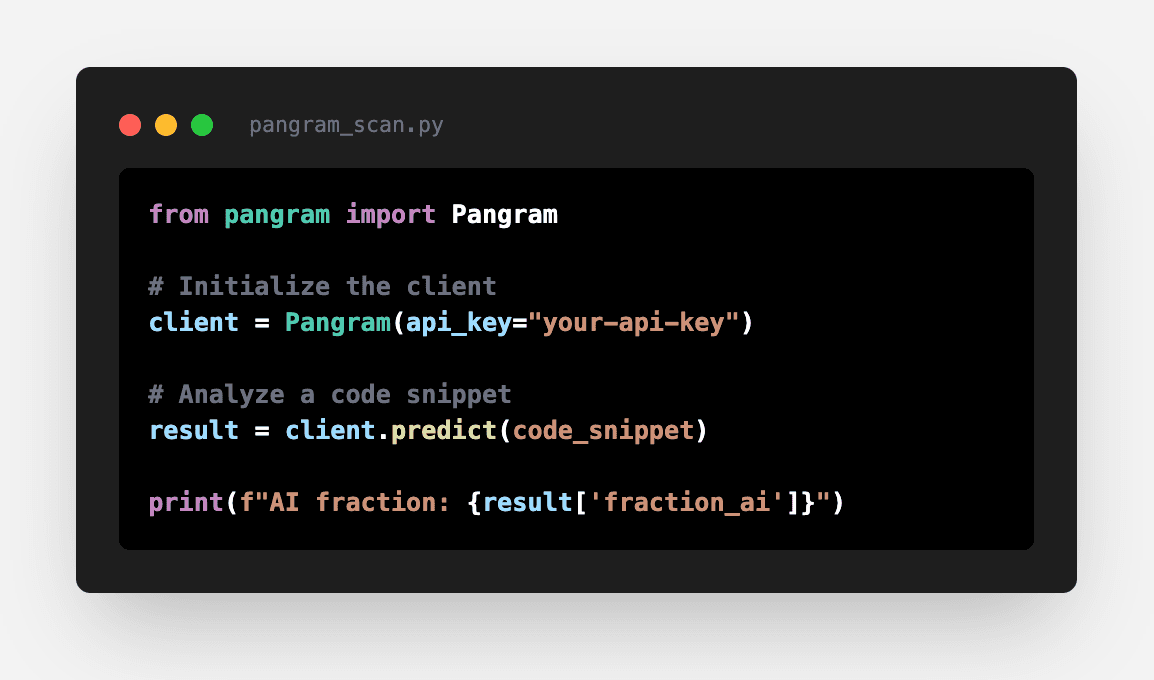 AI Code Detector: How to Check if Code Was Written by ChatGPT, Copilot, or Claude | Pangram Labs